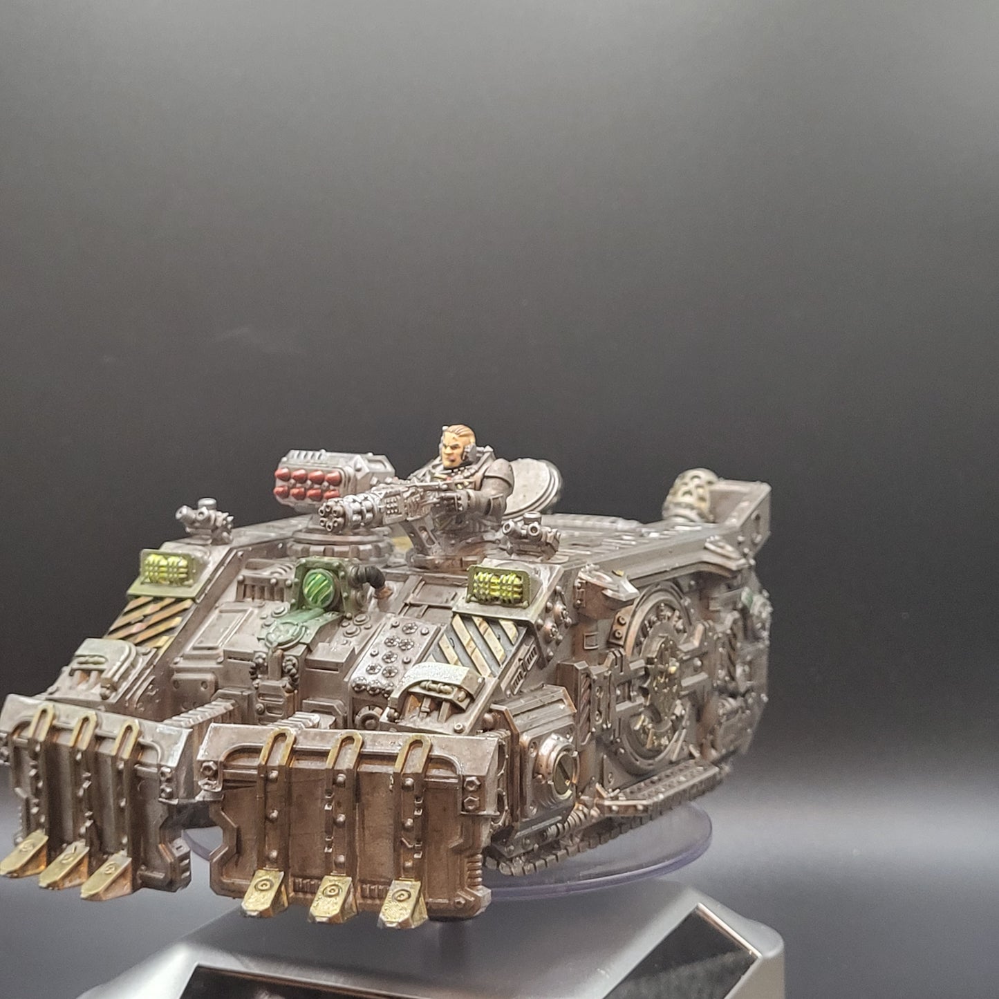 Iron Knights Full Fury Apc, proxy miniature, transport, 28mm heroic scale unpainted resin, view 4