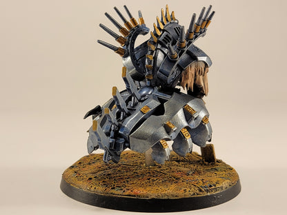 Necro Flying Lord, proxy miniature, character, 28mm heroic scale unpainted resin, view 5