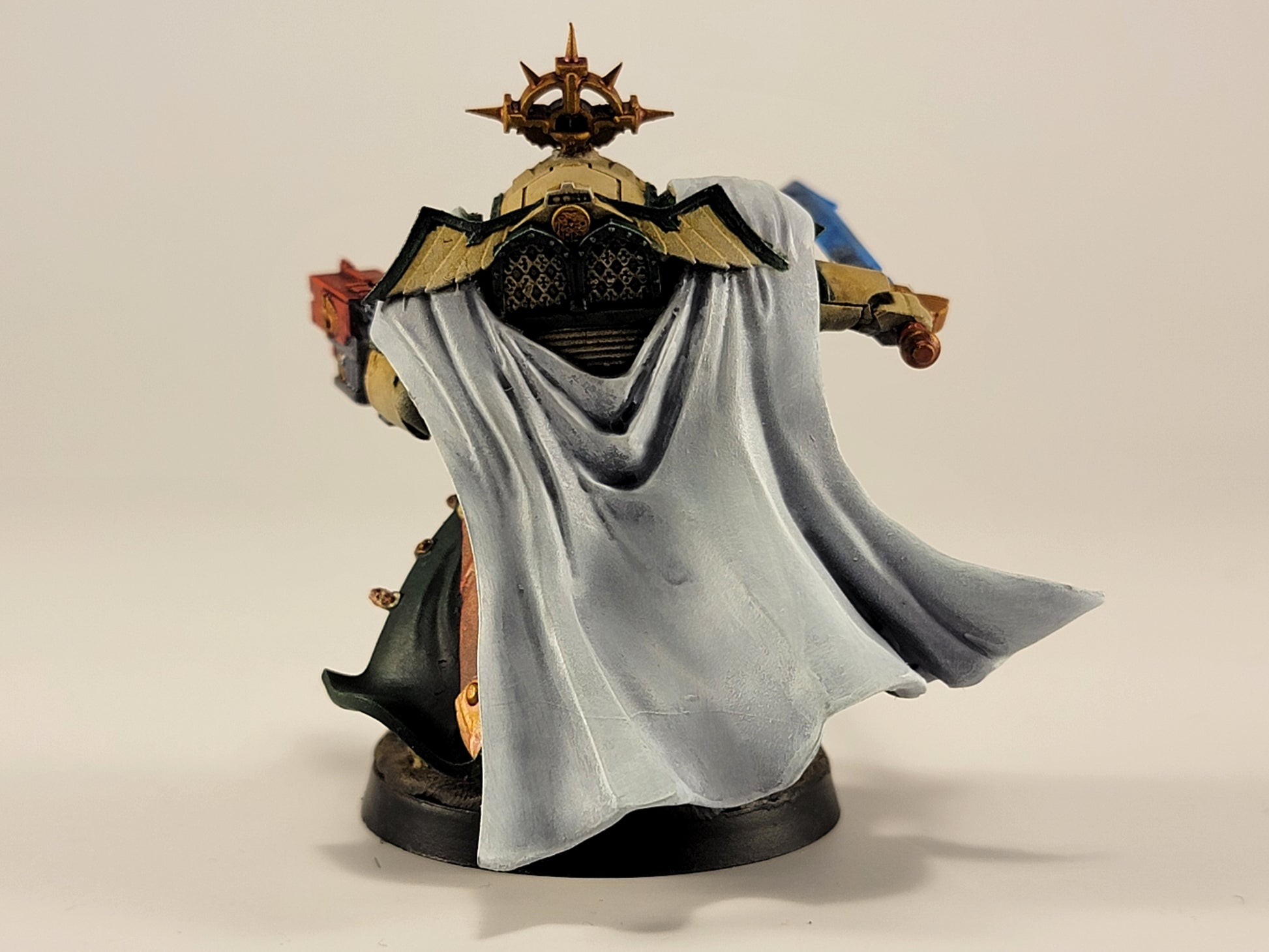 Hooded Knights Exterminator Hero, proxy miniature, character, 28mm heroic scale unpainted resin, view 3