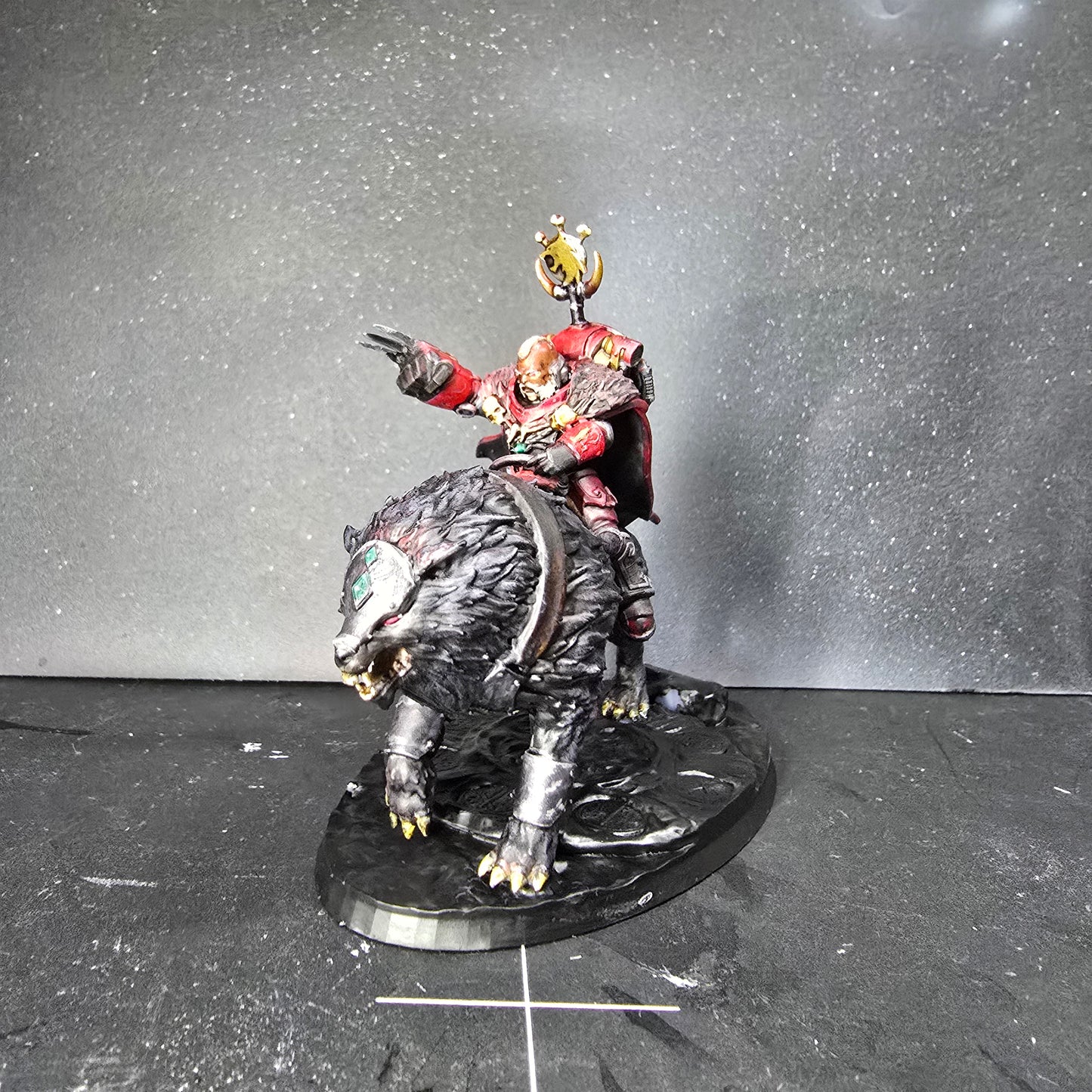 Wolf Knights Yogur Tland Light Claw, proxy miniature, weapons, 28mm heroic scale unpainted resin, view 4