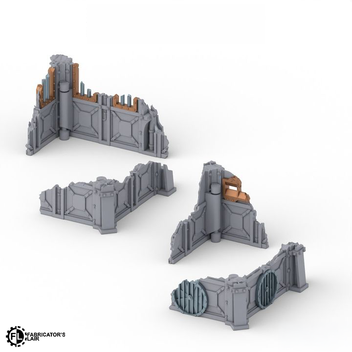 Armored Foldable Terrain - 11th Edition