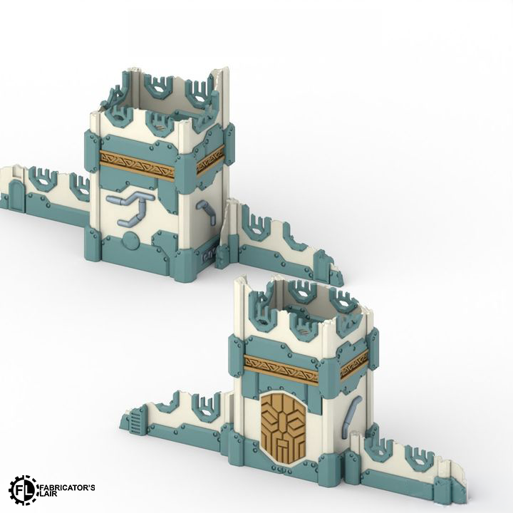 Space Dwarf Foldable Terrain - 11th Edition