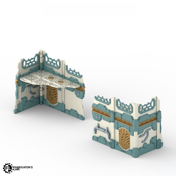 Space Dwarf Foldable Terrain - 11th Edition