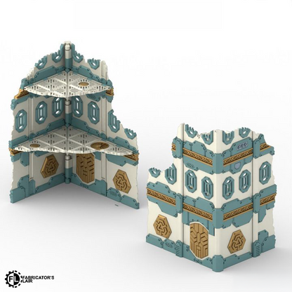 Space Dwarf Foldable Terrain - 11th Edition