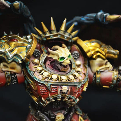 Plague Knights Lord Of Hate, proxy miniature, character, 28mm heroic scale unpainted resin, view 9