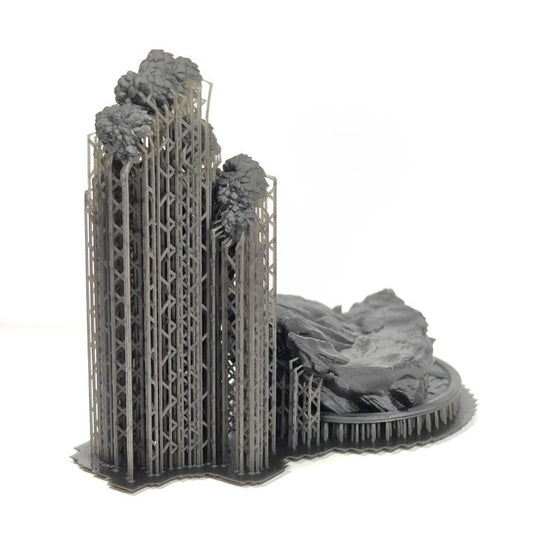 Tuai Warmaster Keen Stargaze, proxy miniature, 28mm heroic scale unpainted resin