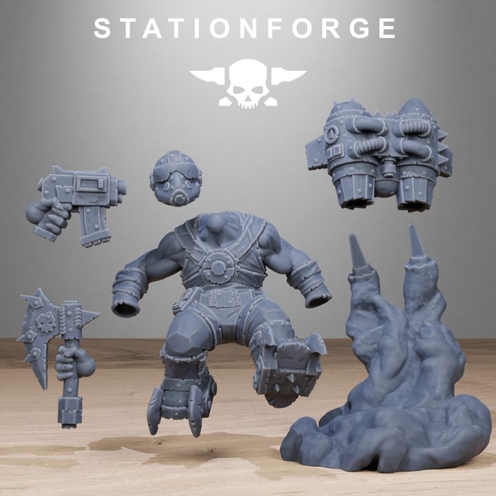 Orks Flyers, proxy miniature, 28mm heroic scale unpainted resin