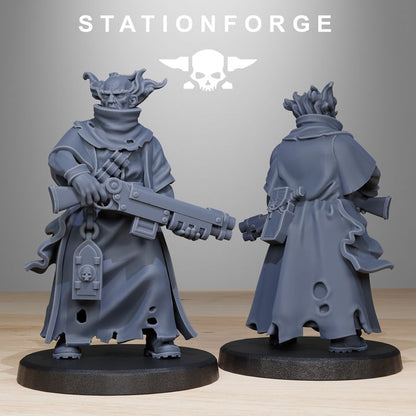 Inquisition Mercenaries (10 Units), 28mm heroic scale unpainted resin, view 9