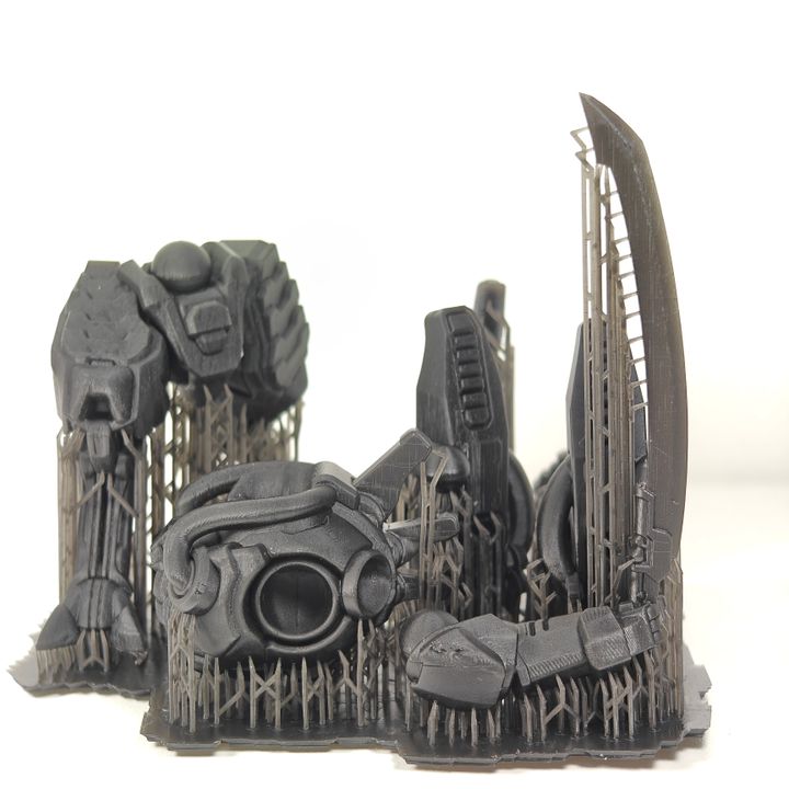 Tuai Warmaster Keen Stargaze, proxy miniature, 28mm heroic scale unpainted resin, view 4