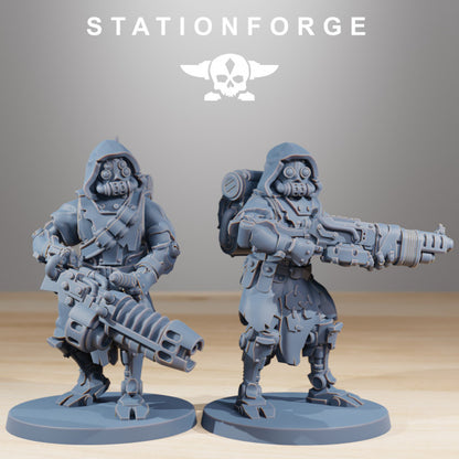 Tech Priests Scavenger Rangers Builder Kit (20 Units), 28mm heroic scale unpainted resin, view 6