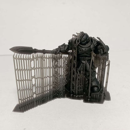 Techeart Commander, Space Knights proxy miniature, character, 28mm heroic scale unpainted resin, view 10