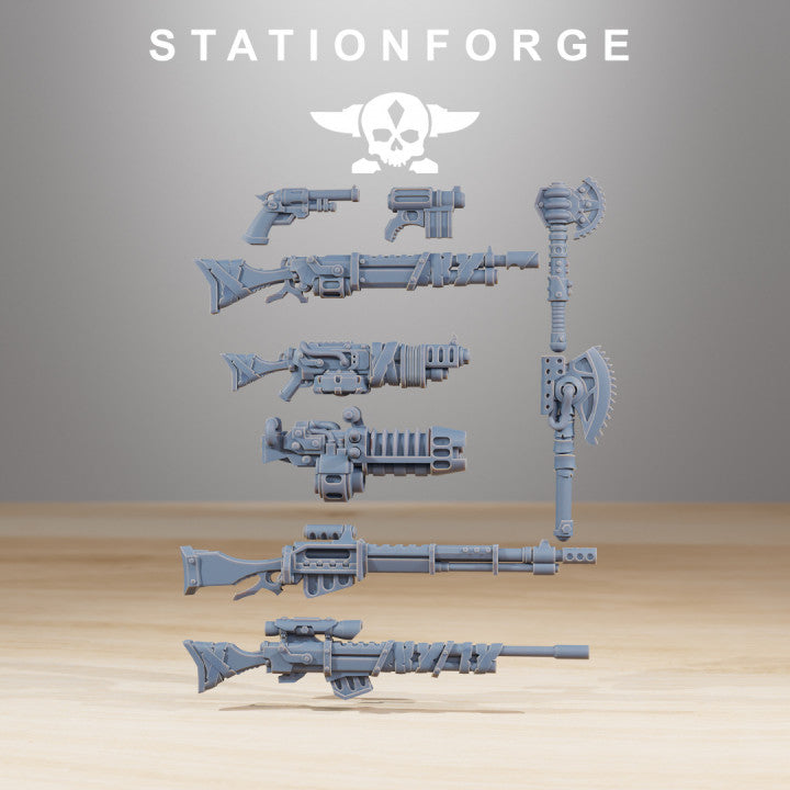 Tech Priests Scavenger Rangers Builder Kit (20 Units), 28mm heroic scale unpainted resin, view 9