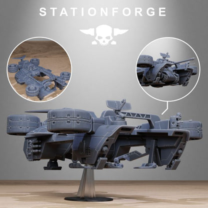 Free Guard Skycrane, Imperial Army proxy miniature, infantry, 28mm heroic scale unpainted resin