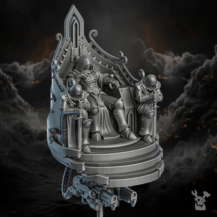 Battle Sisters Furtea Dominus, proxy miniature, 28mm heroic scale unpainted resin