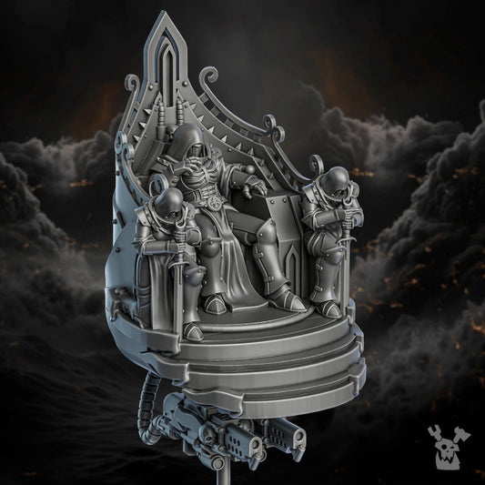 Battle Sisters Furtea Dominus, proxy miniature, 28mm heroic scale unpainted resin