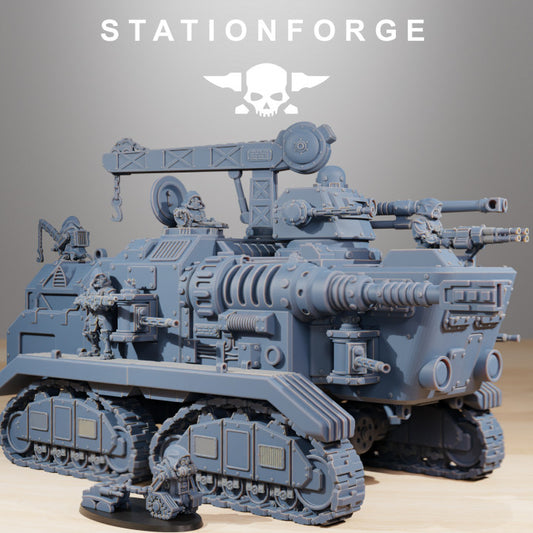 Scavenger Prospector, Tech Priests proxy miniature, 28mm heroic scale unpainted resin