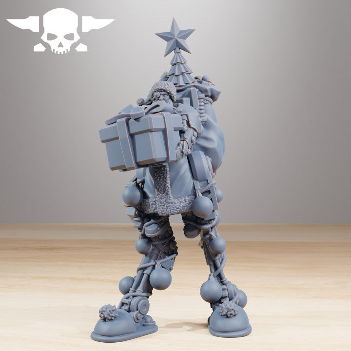 Scavenger Festive Wayfarer, Tech Priests proxy miniature, 28mm heroic scale unpainted resin
