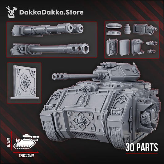 Battle Sisters Apc, proxy miniature, transport, 28mm heroic scale unpainted resin