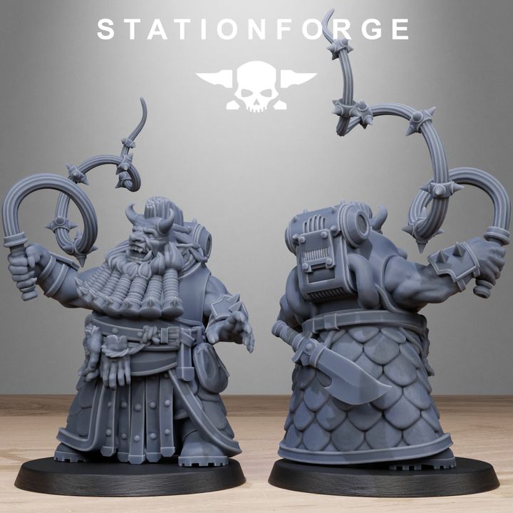 Dark Space Knights Guard Dwarves, proxy miniature, infantry, 28mm heroic scale unpainted resin, view 6