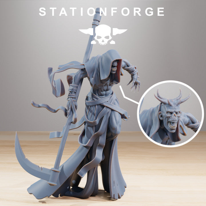 Necro Void Deity, proxy miniature, 28mm heroic scale unpainted resin
