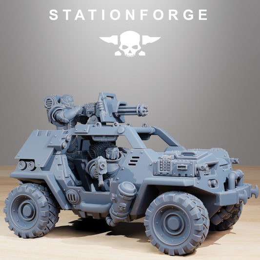 Space Knights Stormrider, proxy miniature, vehicle, 28mm heroic scale unpainted resin