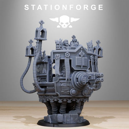 Imperial Army Pulpit, proxy miniature, 28mm heroic scale unpainted resin