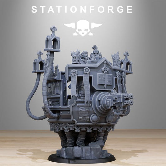Imperial Army Pulpit, proxy miniature, 28mm heroic scale unpainted resin
