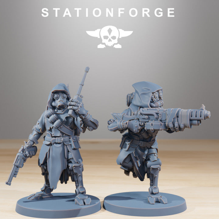 Tech Priests Scavenger Rangers Builder Kit (20 Units), 28mm heroic scale unpainted resin, view 5
