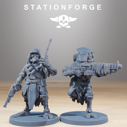 Tech Priests Scavenger Rangers Builder Kit (20 Units), 28mm heroic scale unpainted resin, view 5