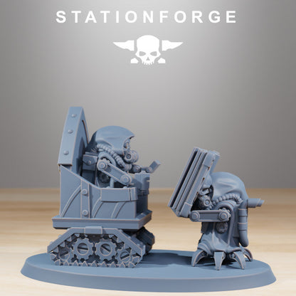 Tech Priests Scavenger Bobby Gang (21 Units), 28mm heroic scale unpainted resin, view 2