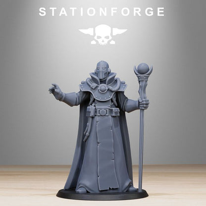 Inquisition Elder Jesters (10 Units), 28mm heroic scale unpainted resin, view 3