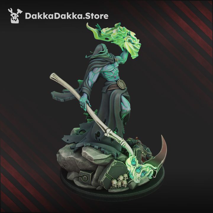 Ghostgod Of The Night Star, Necro proxy miniature, 28mm heroic scale unpainted resin