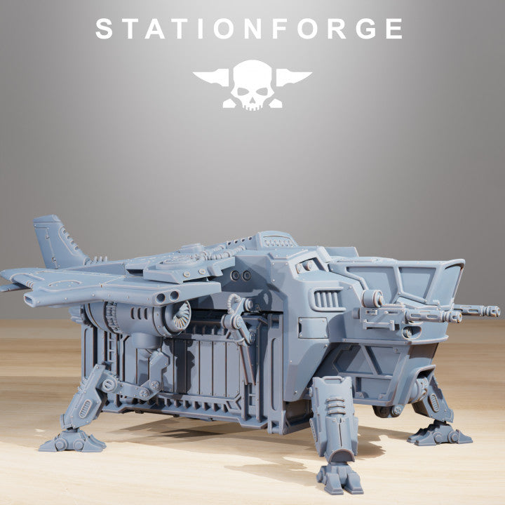 Scavenger Cutlass, Tech Priests proxy miniature, 28mm heroic scale unpainted resin, view 2