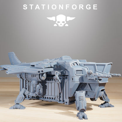 Scavenger Cutlass, Tech Priests proxy miniature, 28mm heroic scale unpainted resin, view 2