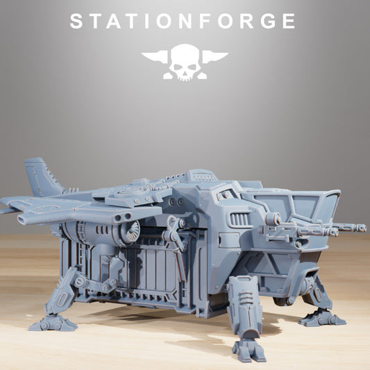 Scavenger Cutlass, Tech Priests proxy miniature, 28mm heroic scale unpainted resin, view 2
