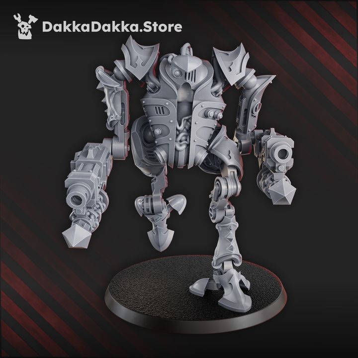 Pleasure Knights Bonebreak Machine, proxy miniature, 28mm heroic scale unpainted resin, view 2