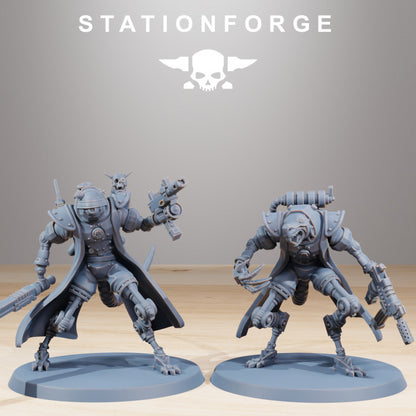 Tech Priests Raticus Curdsters (10 Units), 28mm heroic scale unpainted resin, view 7