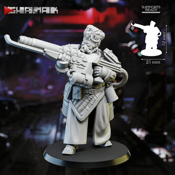 Imperial Army Firstborn Special Troopers (7 Units), 28mm heroic scale unpainted resin, view 5