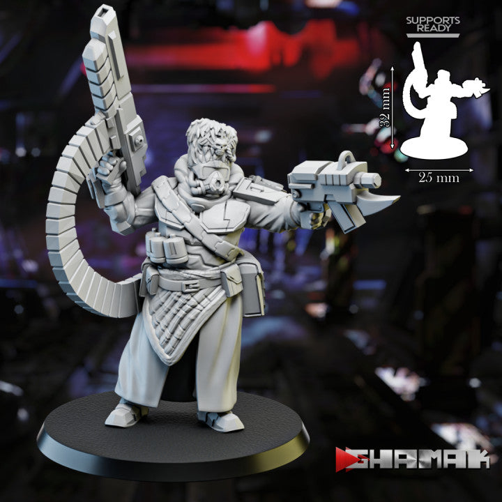 Imperial Army Firstborn Special Troopers (7 Units), 28mm heroic scale unpainted resin, view 4
