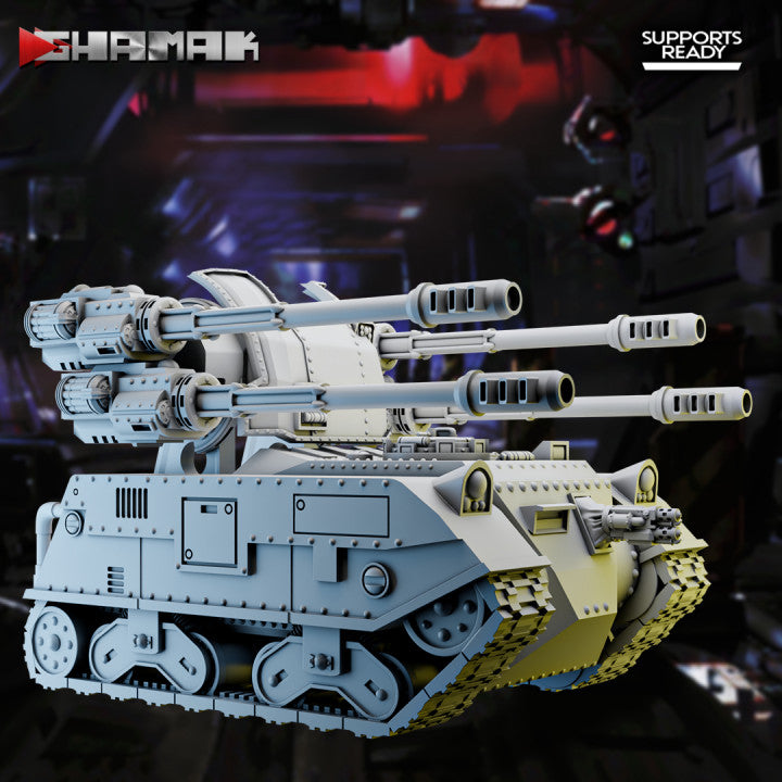 Firstborn Rodina Apc Tunguska, Imperial Army proxy miniature, transport, 28mm heroic scale unpainted resin, view 4