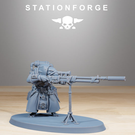 Tech Priests Raticus Grunts (11 Units), 28mm heroic scale unpainted resin, view 2