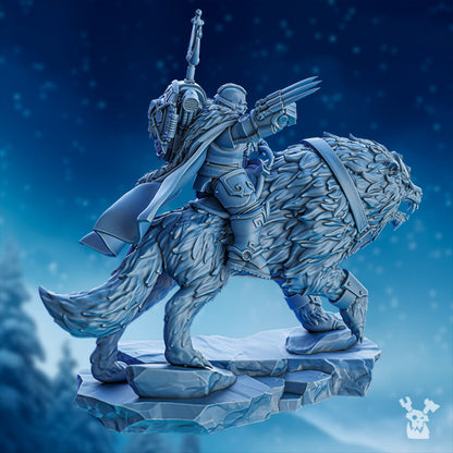 Wolf Knights Yogur Tland Light Claw, proxy miniature, weapons, 28mm heroic scale unpainted resin, view 2