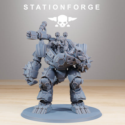 Tech Priests Raticus Clankers (6 Units), 28mm heroic scale unpainted resin, view 4