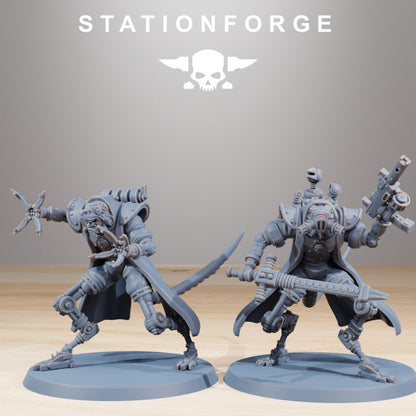 Tech Priests Raticus Curdsters (10 Units), 28mm heroic scale unpainted resin, view 4