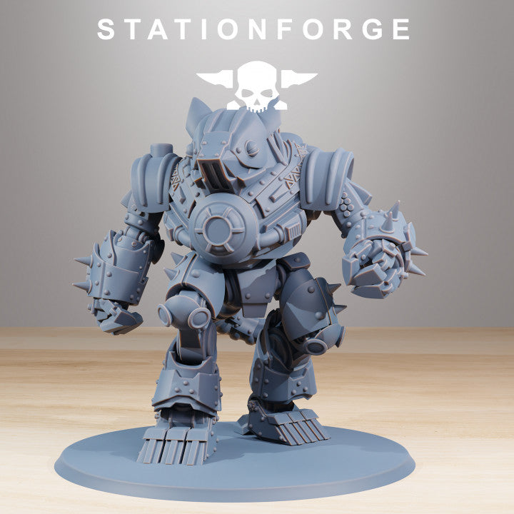 Tech Priests Raticus Clankers (6 Units), 28mm heroic scale unpainted resin, view 5