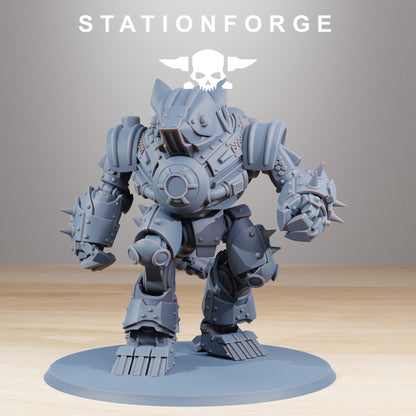 Tech Priests Raticus Clankers (6 Units), 28mm heroic scale unpainted resin, view 5