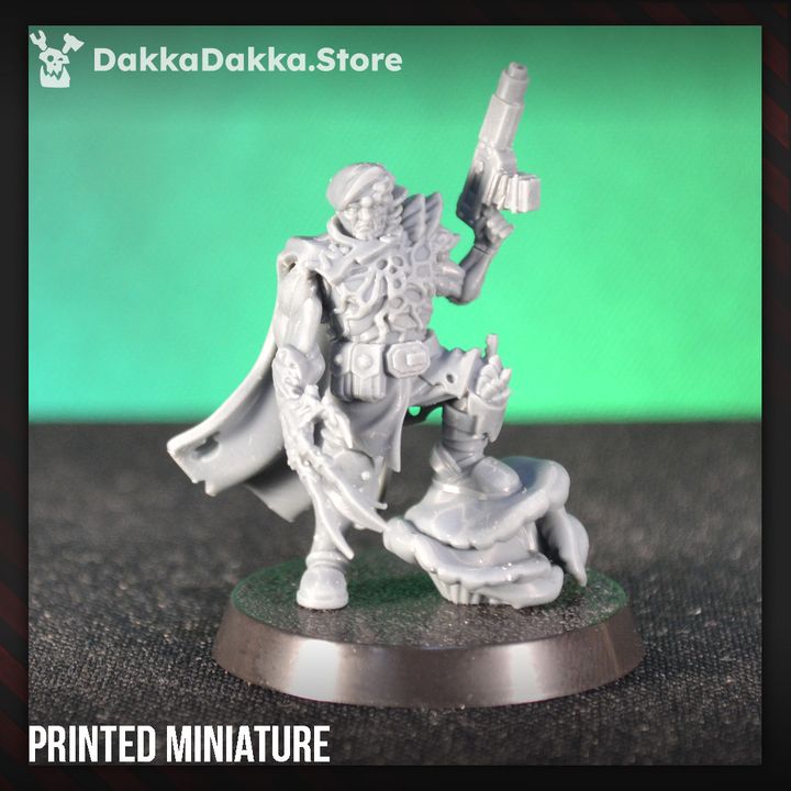Plague Knights Kane The Infected Claw, proxy miniature, weapons, 28mm heroic scale unpainted resin, view 4