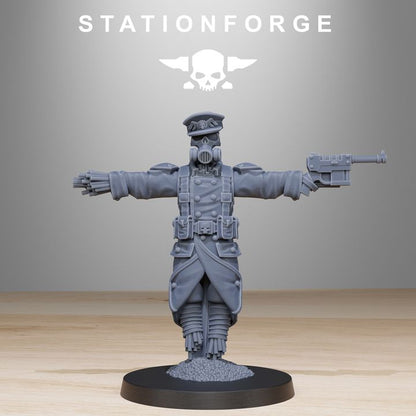 Imperial Army Grim Guard Scarecrow (6 Units), 28mm heroic scale unpainted resin, view 5