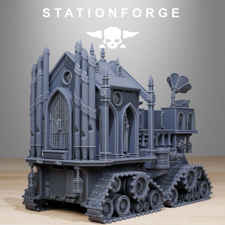 Imperial Army Tank Commander, proxy miniature, character, 28mm heroic scale unpainted resin, view 4