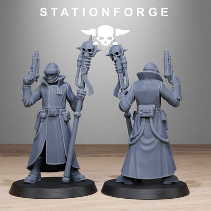 Inquisition Seer, 28mm heroic scale unpainted resin, view 5